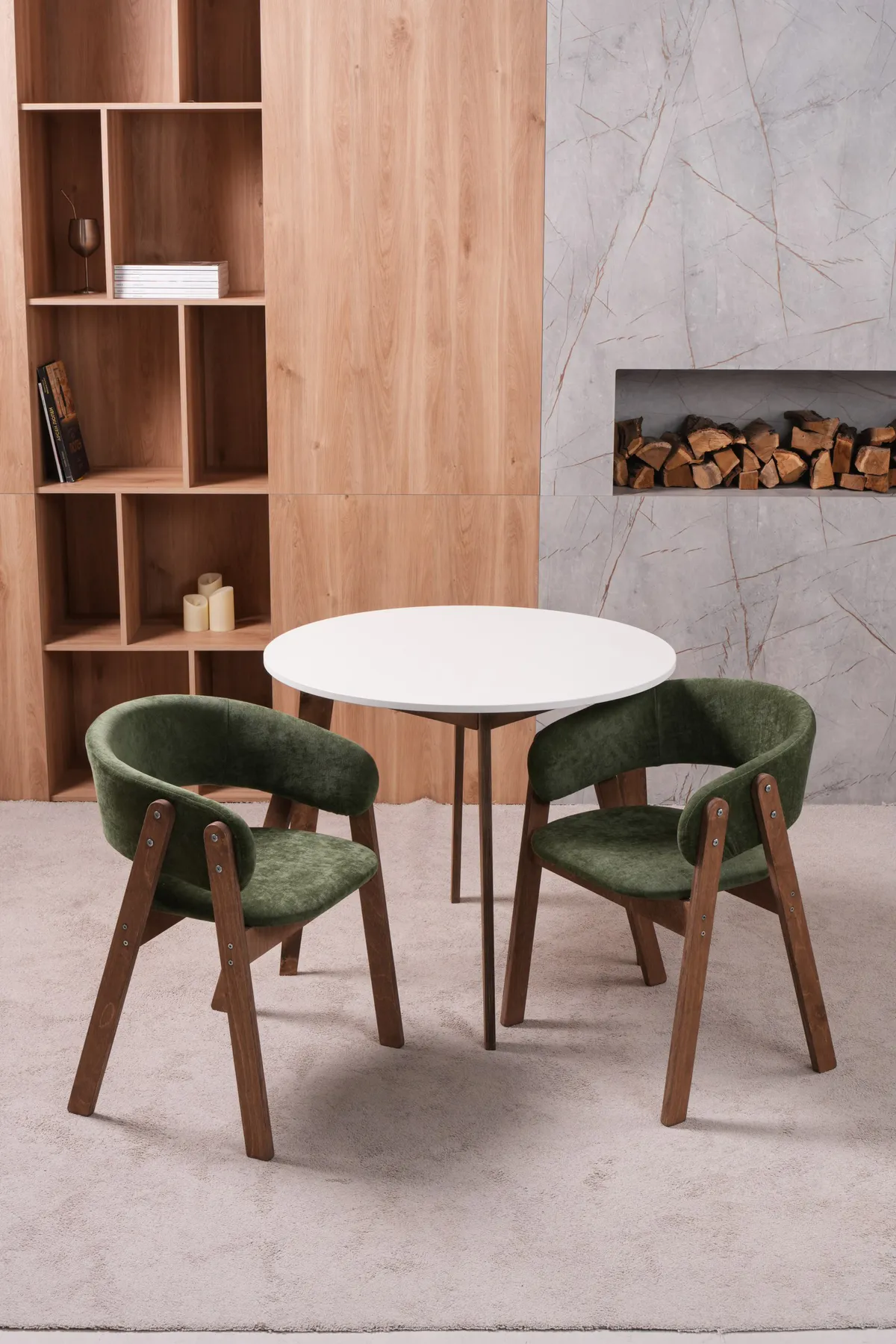 Стул «Фестиваль», выбранное сочетание ткани и дерева